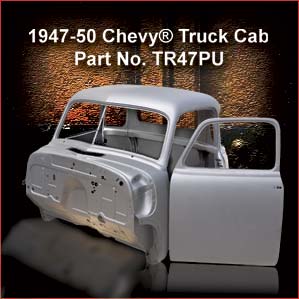 1947-50 Chevrolet Truck Cab overview