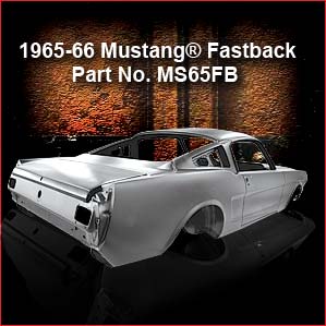 1965 Mustang Fastback Body