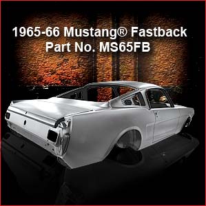 1965 Mustang Fastback Body