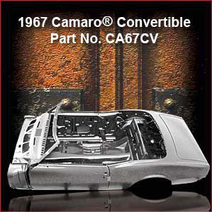 1967 Chevrolet Camaro Convertible overview