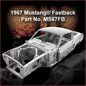 1967 Ford Mustang Fastback overview