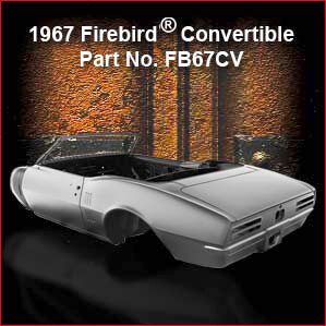 1967 Pontiac Firebird Convertible overview