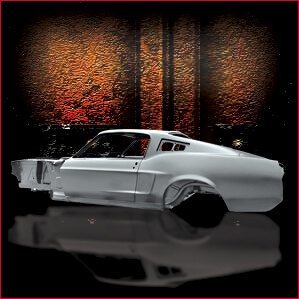 1968 Ford Mustang Fastback overview 2