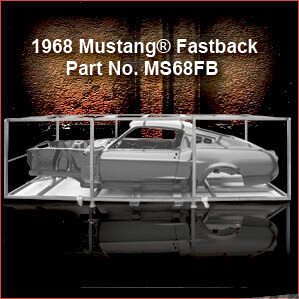 1968 Ford Mustang Fastback overview