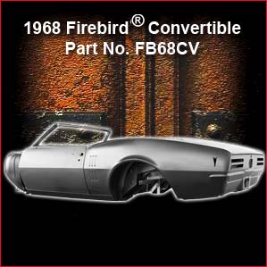 1968 Pontiac Firebird Convertible overview