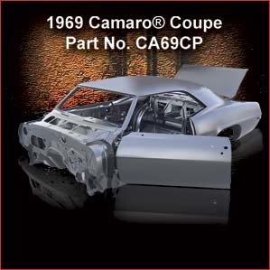 1969 Chevrolet Camaro Coupe overview